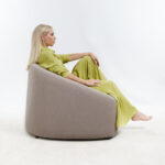 PUFFY ΠΟΛΥΘΡΟΝΑ CREAM 95x93x79 01-3096 - Image 5