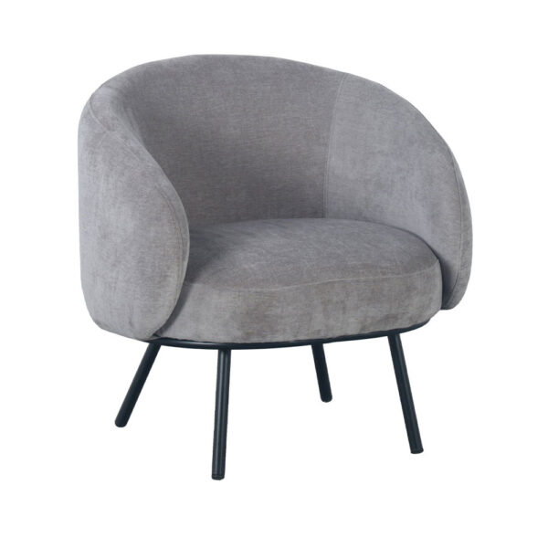 MALU ΠΟΛΥΘΡΟΝΑ ΓΚΡΙ 74x68x74 01-3234 - Image 5