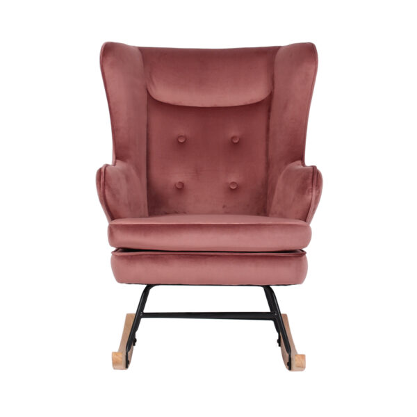 ROCKER ΠΟΛΥΘΡΟΝΑ ΚΟΥΝΙΣΤΗ ΡΟΖ 71x86x102 01-3274 - Image 6