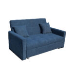 DUAL ΚΑΝΑΠΕΣ ΚΡΕΒΑΤΙ 2ΘΕΣΙΟΣ ΜΠΛΕ 153x89x85 01-3323 - Image 5