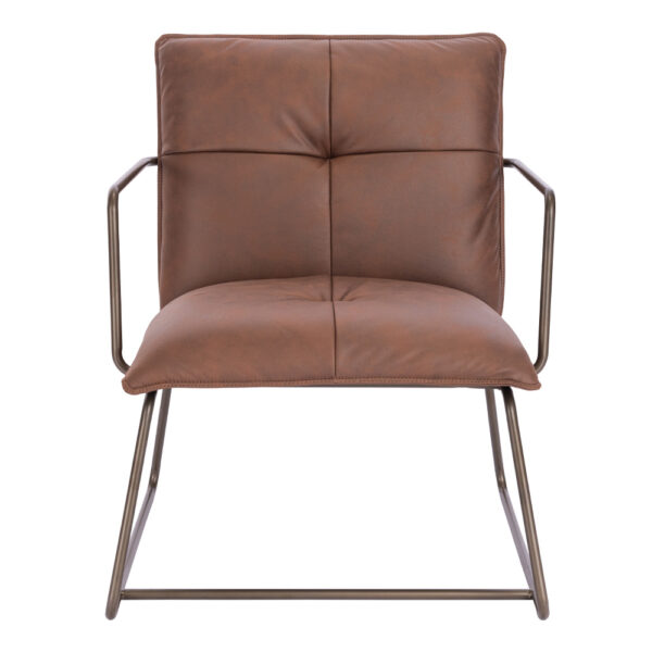 STANDBY ΠΟΛΥΘΡΟΝΑ ΕΠΙΣΚΕΠΤΗ ΚΑΦΕ GUNMETAL 65x67x81cm 01-3390 - Image 2