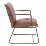 STANDBY ΠΟΛΥΘΡΟΝΑ ΕΠΙΣΚΕΠΤΗ ΚΑΦΕ GUNMETAL 65x67x81cm 01-3390 - Image 3