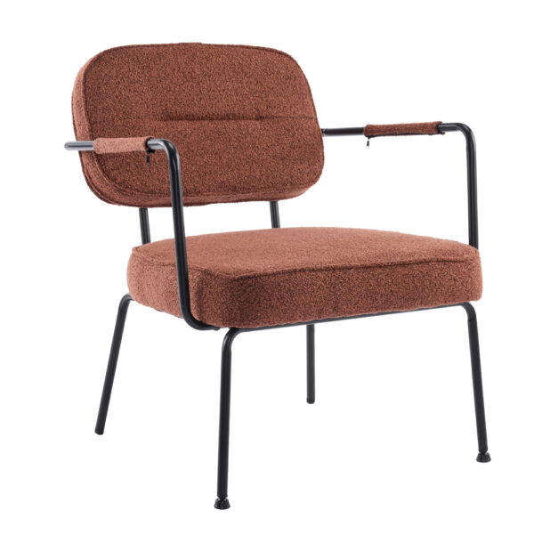 PRISLEY ΠΟΛΥΘΡΟΝΑ TERRACOTTA 73x66x78 01-3527 - Image 5