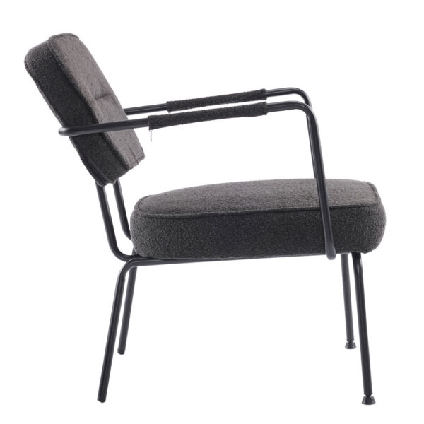 PRISLEY ΠΟΛΥΘΡΟΝΑ ΜΑΥΡΟ 73x66x78 01-3531 - Image 7