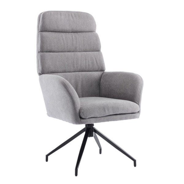 GIRAR ΠΟΛΥΘΡΟΝΑ ΠΕΡΙΣΤΡΕΦΟΜΕΝΗ ΓΚΡΙ 70x69.5x113 01-3535 - Image 5