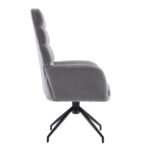 GIRAR ΠΟΛΥΘΡΟΝΑ ΠΕΡΙΣΤΡΕΦΟΜΕΝΗ ΓΚΡΙ 70x69.5x113 01-3535 - Image 7