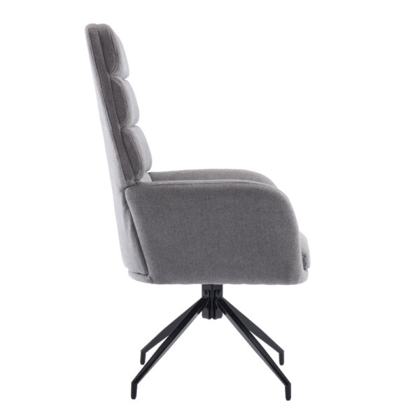 GIRAR ΠΟΛΥΘΡΟΝΑ ΠΕΡΙΣΤΡΕΦΟΜΕΝΗ ΓΚΡΙ 70x69.5x113 01-3535 - Image 7