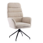 GIRAR ΠΟΛΥΘΡΟΝΑ ΠΕΡΙΣΤΡΕΦΟΜΕΝΗ BEIGE 70x69.5x113 01-3536 - Image 5