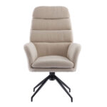 GIRAR ΠΟΛΥΘΡΟΝΑ ΠΕΡΙΣΤΡΕΦΟΜΕΝΗ BEIGE 70x69.5x113 01-3536 - Image 6