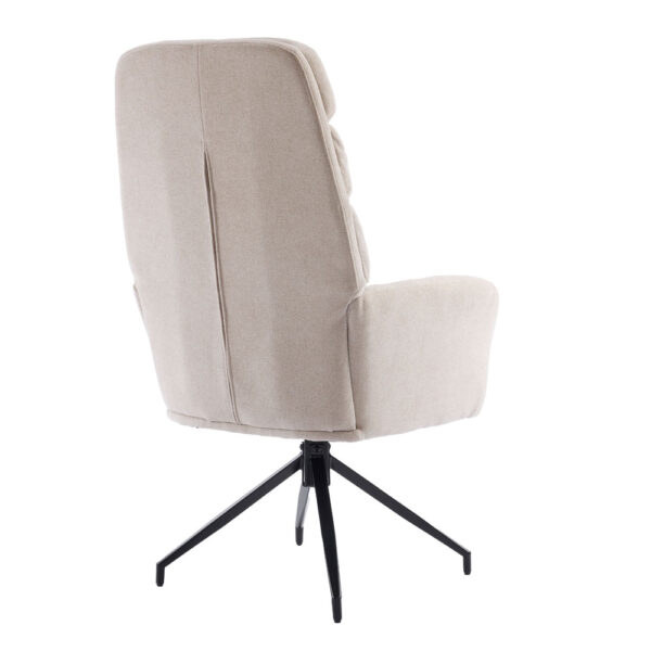 GIRAR ΠΟΛΥΘΡΟΝΑ ΠΕΡΙΣΤΡΕΦΟΜΕΝΗ BEIGE 70x69.5x113 01-3536 - Image 8