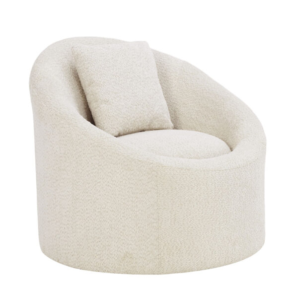 SOFTY ΠΟΛΥΘΡΟΝΑ ΠΕΡΙΣΤΡΕΦΟΜΕΝΗ CREAM 80x80x77 01-3573 - Image 6