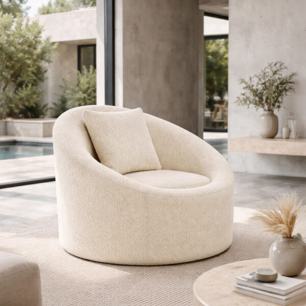 SOFTY ΠΟΛΥΘΡΟΝΑ ΠΕΡΙΣΤΡΕΦΟΜΕΝΗ CREAM 80x80x77 01-3573 - Image 7