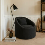 SOFTY ΠΟΛΥΘΡΟΝΑ ΠΕΡΙΣΤΡΕΦΟΜΕΝΗ ΓΚΡΙ ΣΚΟΥΡΟ 80x80x77 01-3574 - Image 7