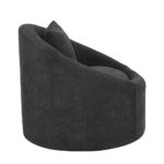 SOFTY ΠΟΛΥΘΡΟΝΑ ΠΕΡΙΣΤΡΕΦΟΜΕΝΗ ΓΚΡΙ ΣΚΟΥΡΟ 80x80x77 01-3574 - Image 8