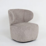 GEO ΠΟΛΥΘΡΟΝΑ ΠΕΡΙΣΤΡΕΦΟΜΕΝΗ ΓΚΡΙ LATTE 74x76x75cm 01-3632 - Image 6