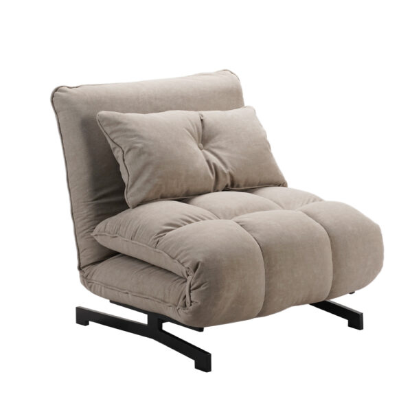 TESSERA ΠΟΛΥΘΡΟΝΑ ΑΝΑΔΙΠΛΟΥΜΕΝΗ TAUPE 86x86x83cm 01-3648 - Image 3