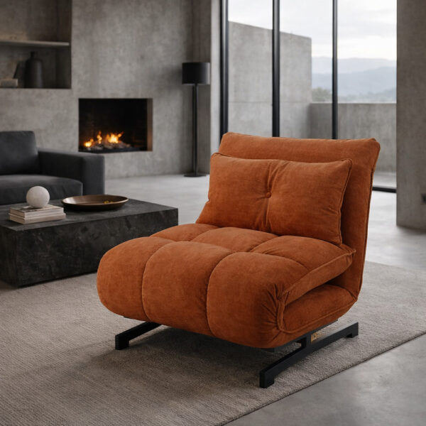 TESSERA ΠΟΛΥΘΡΟΝΑ ΑΝΑΔΙΠΛΟΥΜΕΝΗ TERRACOTTA 86x86x83cm 01-3649 - Image 2