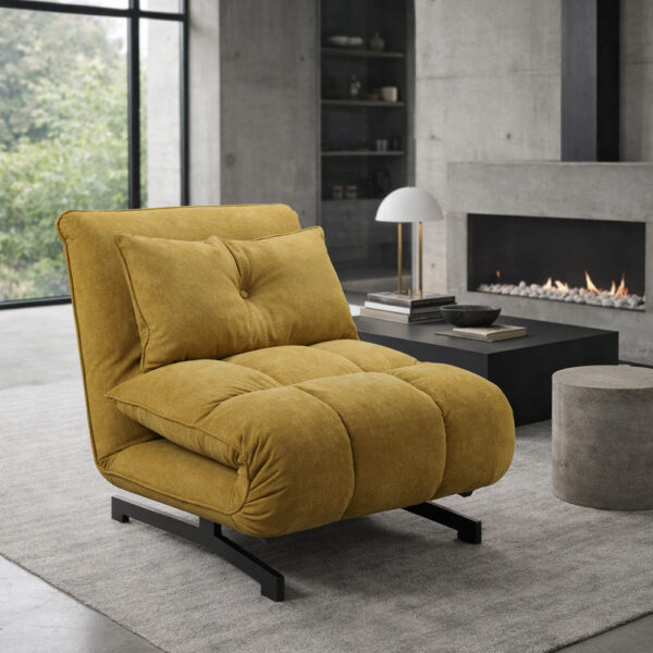 TESSERA ΠΟΛΥΘΡΟΝΑ ΑΝΑΔΙΠΛΟΥΜΕΝΗ ΜΟΥΣΤΑΡΔΙ 86x86x83cm 01-3650 - Image 2