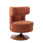 CANVAS ΠΟΛΥΘΡΟΝΑ ΠΕΡΙΣΤΡΕΦΟΜΕΝΗ ΠΟΡΤΟΚΑΛΙ 72x68x86cm 01-3652