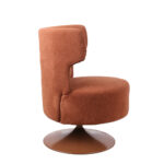 CANVAS ΠΟΛΥΘΡΟΝΑ ΠΕΡΙΣΤΡΕΦΟΜΕΝΗ ΠΟΡΤΟΚΑΛΙ 72x68x86cm 01-3652 - Image 3