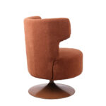 CANVAS ΠΟΛΥΘΡΟΝΑ ΠΕΡΙΣΤΡΕΦΟΜΕΝΗ ΠΟΡΤΟΚΑΛΙ 72x68x86cm 01-3652 - Image 4