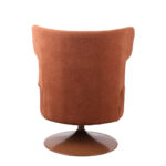 CANVAS ΠΟΛΥΘΡΟΝΑ ΠΕΡΙΣΤΡΕΦΟΜΕΝΗ ΠΟΡΤΟΚΑΛΙ 72x68x86cm 01-3652 - Image 5