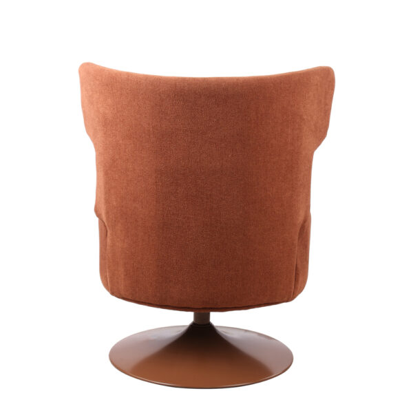 CANVAS ΠΟΛΥΘΡΟΝΑ ΠΕΡΙΣΤΡΕΦΟΜΕΝΗ ΠΟΡΤΟΚΑΛΙ 72x68x86cm 01-3652 - Image 5