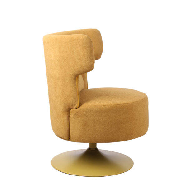 CANVAS ΠΟΛΥΘΡΟΝΑ ΠΕΡΙΣΤΡΕΦΟΜΕΝΗ ΚΙΤΡΙΝΟ 72x68x86cm 01-3653 - Image 3