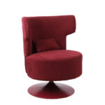 CANVAS ΠΟΛΥΘΡΟΝΑ ΠΕΡΙΣΤΡΕΦΟΜΕΝΗ BORDEAUX 72x68x86cm 01-3654