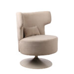 CANVAS ΠΟΛΥΘΡΟΝΑ ΠΕΡΙΣΤΡΕΦΟΜΕΝΗ BEIGE 72x68x86cm 01-3655