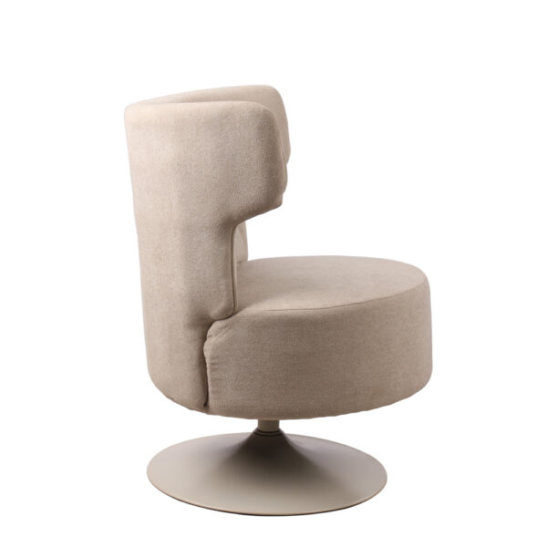 CANVAS ΠΟΛΥΘΡΟΝΑ ΠΕΡΙΣΤΡΕΦΟΜΕΝΗ BEIGE 72x68x86cm 01-3655 - Image 3