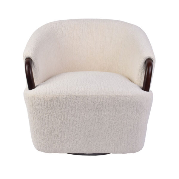 CELINE ΠΟΛΥΘΡΟΝΑ ΠΕΡΙΣΤΡΕΦΟΜΕΝΗ ΛΕΥΚΟ ΚΑΡΥΔΙ 74x73x72cm 01-3661 - Image 5