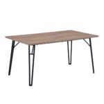 KAISER ΤΡΑΠΕΖΙ OAK ΑΝΟΙΧΤΟ 160x90x76 02-0527 - Image 2