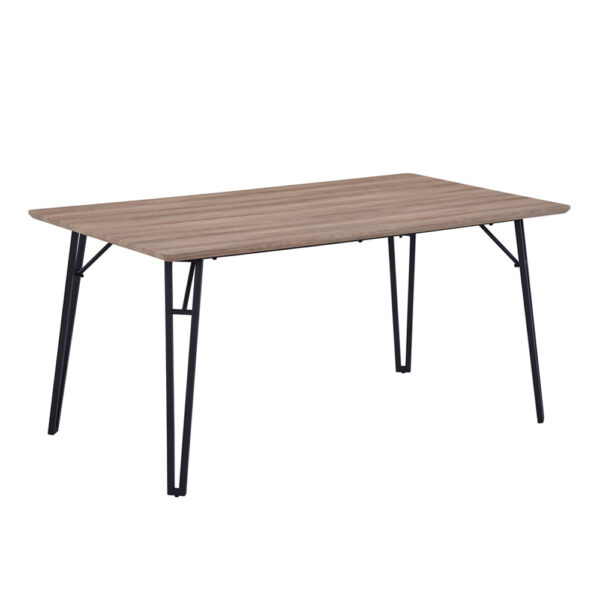 KAISER ΤΡΑΠΕΖΙ OAK ΑΝΟΙΧΤΟ 160x90x76 02-0527 - Image 2