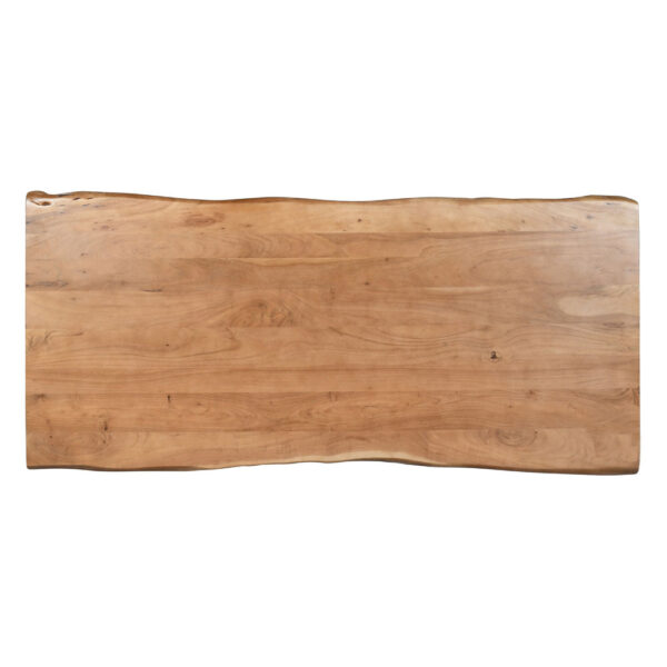 MINGLE ΤΡΑΠΕΖΙ ΚΑΡΥΔΙ ΜΑΥΡΟ 180x80x76 02-0642 - Image 7