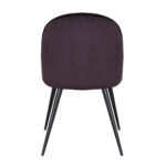 ZIZEL ΚΑΡΕΚΛΑ VIOLET ΣΚΟΥΡΟ 47x56,5xH84cm 03-0867 - Image 9