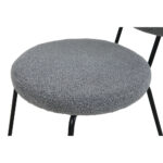 AMELIA ΚΑΡΕΚΛΑ ΓΚΡΙ ΣΚΟΥΡΟ ΜΑΥΡΟ 44x58x80cm 03-0955 - Image 5