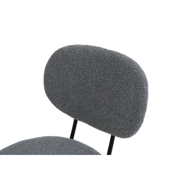 AMELIA ΚΑΡΕΚΛΑ ΓΚΡΙ ΣΚΟΥΡΟ ΜΑΥΡΟ 44x58x80cm 03-0955 - Image 6