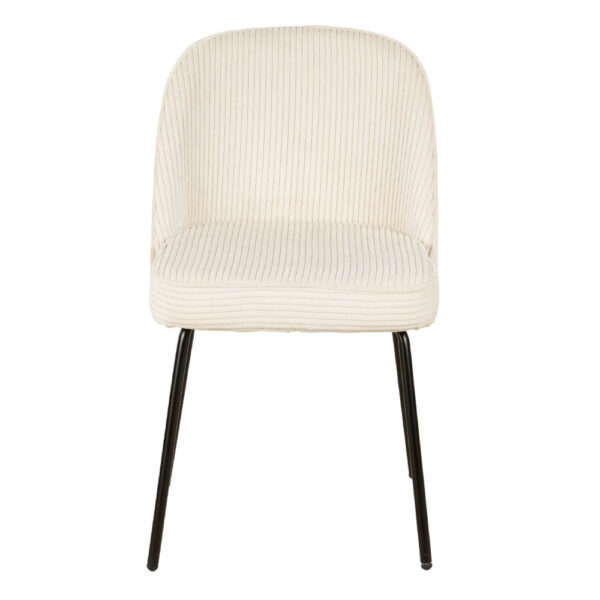 VOTSALO ΚΑΡΕΚΛΑ CREAM ΜΑΥΡΟ 50x60x82cm 03-1043 - Image 4