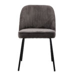 VOTSALO ΚΑΡΕΚΛΑ ΓΚΡΙ ΜΑΥΡΟ 50x60x82cm 03-1044 - Image 2