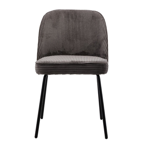 VOTSALO ΚΑΡΕΚΛΑ ΓΚΡΙ ΜΑΥΡΟ 50x60x82cm 03-1044 - Image 2