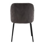 VOTSALO ΚΑΡΕΚΛΑ ΓΚΡΙ ΜΑΥΡΟ 50x60x82cm 03-1044 - Image 3