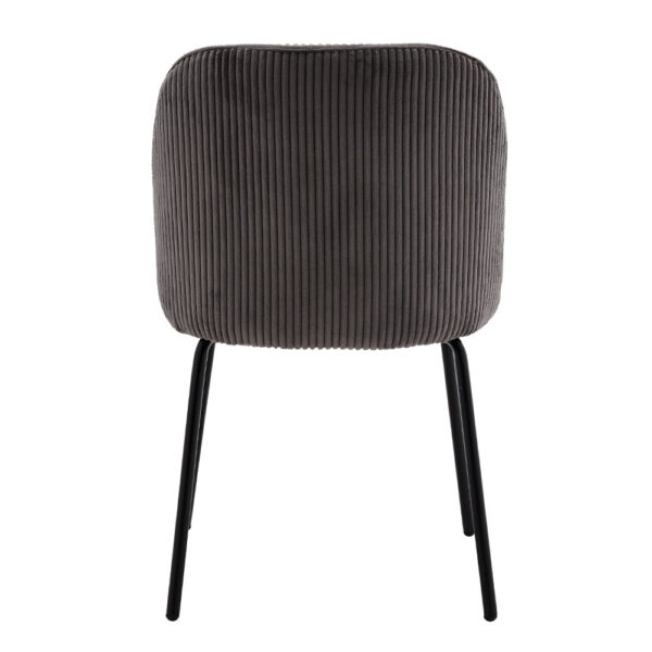 VOTSALO ΚΑΡΕΚΛΑ ΓΚΡΙ ΜΑΥΡΟ 50x60x82cm 03-1044 - Image 3