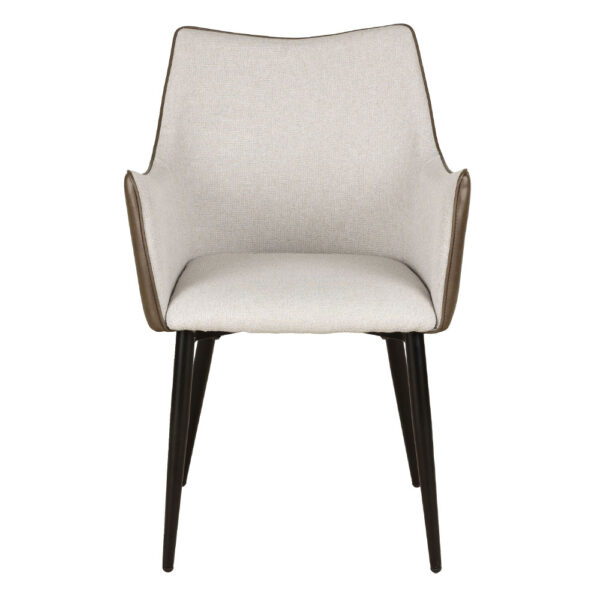 MALONE ΚΑΡΕΚΛΑ ΠΟΛΥΘΡΟΝΑ BEIGE ΛΑΔΙ 46x61x86.5 03-1047 - Image 8