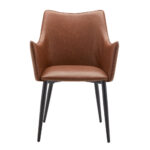 MALONE ΚΑΡΕΚΛΑ ΠΟΛΥΘΡΟΝΑ TABAC 46x61x86.5 03-1048 - Image 6