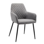 STONE ΚΑΡΕΚΛΑ ΠΟΛΥΘΡΟΝΑ ΓΚΡΙ ΑΝΟΙΧΤΟ 54x58x88 03-1049 - Image 5