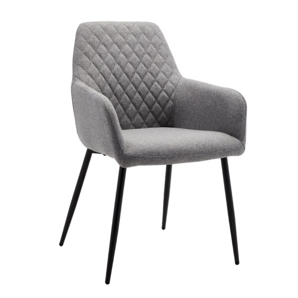 STONE ΚΑΡΕΚΛΑ ΠΟΛΥΘΡΟΝΑ ΓΚΡΙ ΑΝΟΙΧΤΟ 54x58x88 03-1049 - Image 5