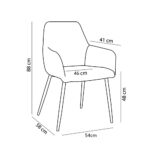 STONE ΚΑΡΕΚΛΑ ΠΟΛΥΘΡΟΝΑ ΤΣΑΓΑΛΙ 54x58x88 03-1050 - Image 8