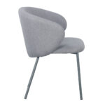 KIRA ΚΑΡΕΚΛΑ ΓΚΡΙ ΑΝΟΙΧΤΟ ΓΚΡΙ ΣΚΟΥΡΟ 56x56x74.5cm 03-1057 - Image 7