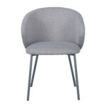 KIRA ΚΑΡΕΚΛΑ ΓΚΡΙ ΑΝΟΙΧΤΟ ΓΚΡΙ ΣΚΟΥΡΟ 56x56x74.5cm 03-1057 - Image 9